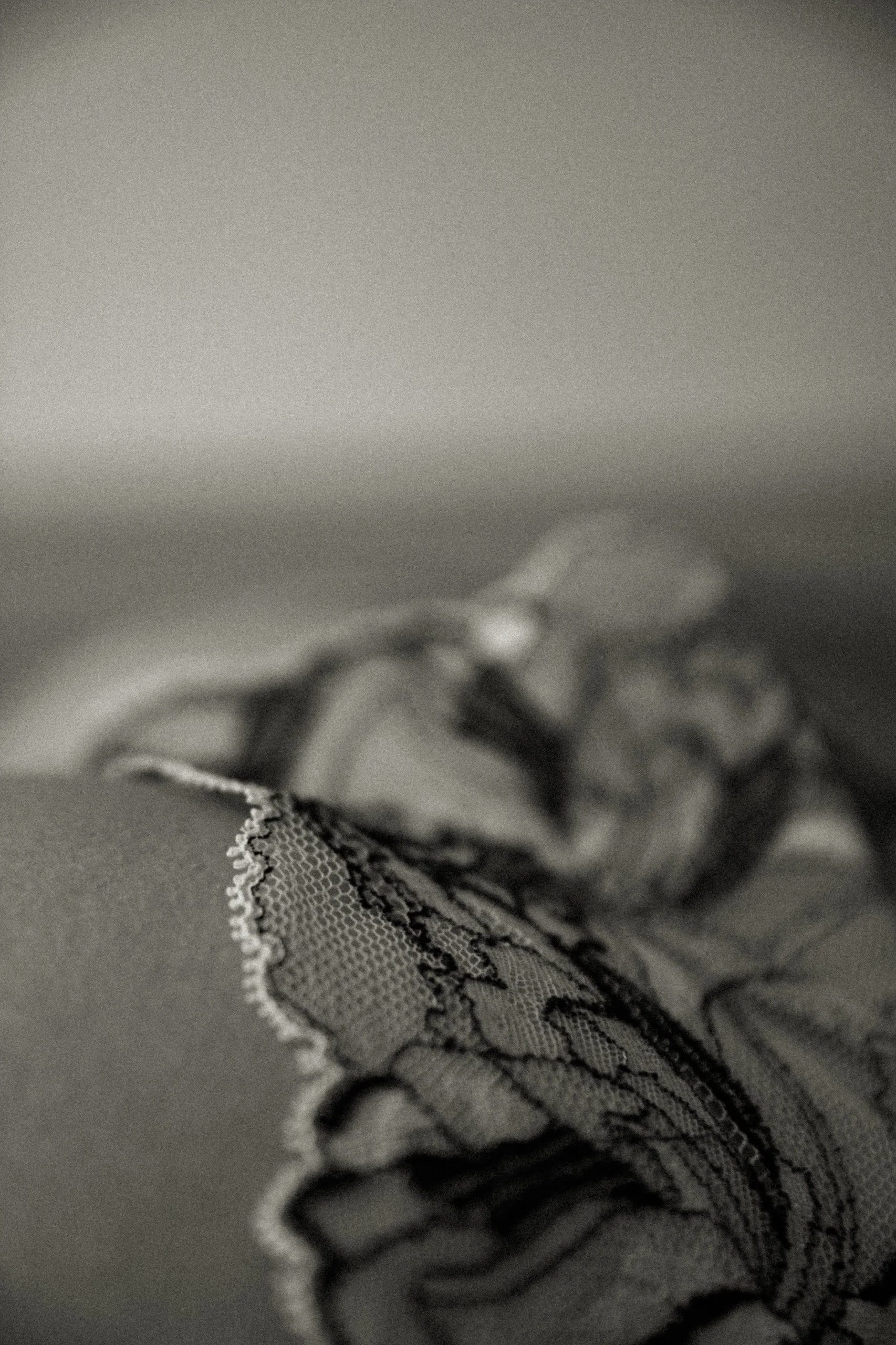 Black and white lace